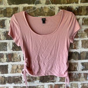 Wild Fable Pink Top Side Ties